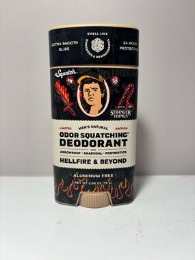 Dr Squatch Hellfire & Beyond Odor Squatching Deodorant for Men